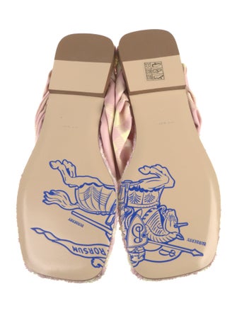 Burberry Printed Slides