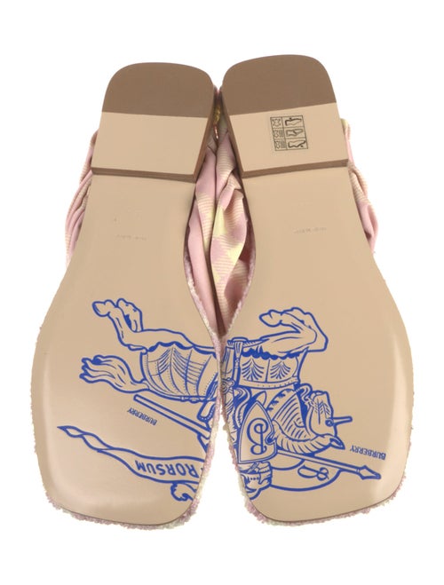 Burberry Printed Slides