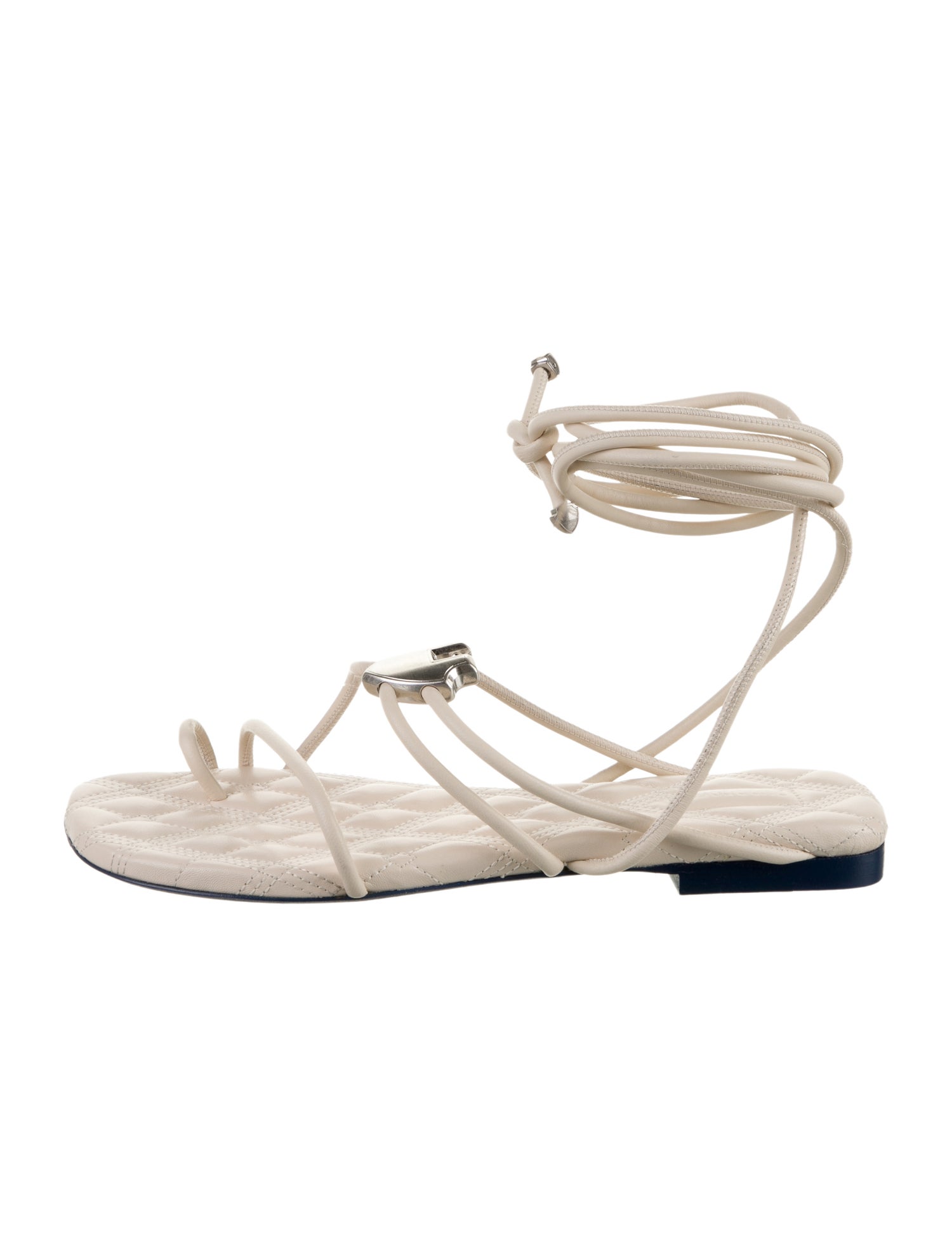 Burberry Leather Gladiator Sandals