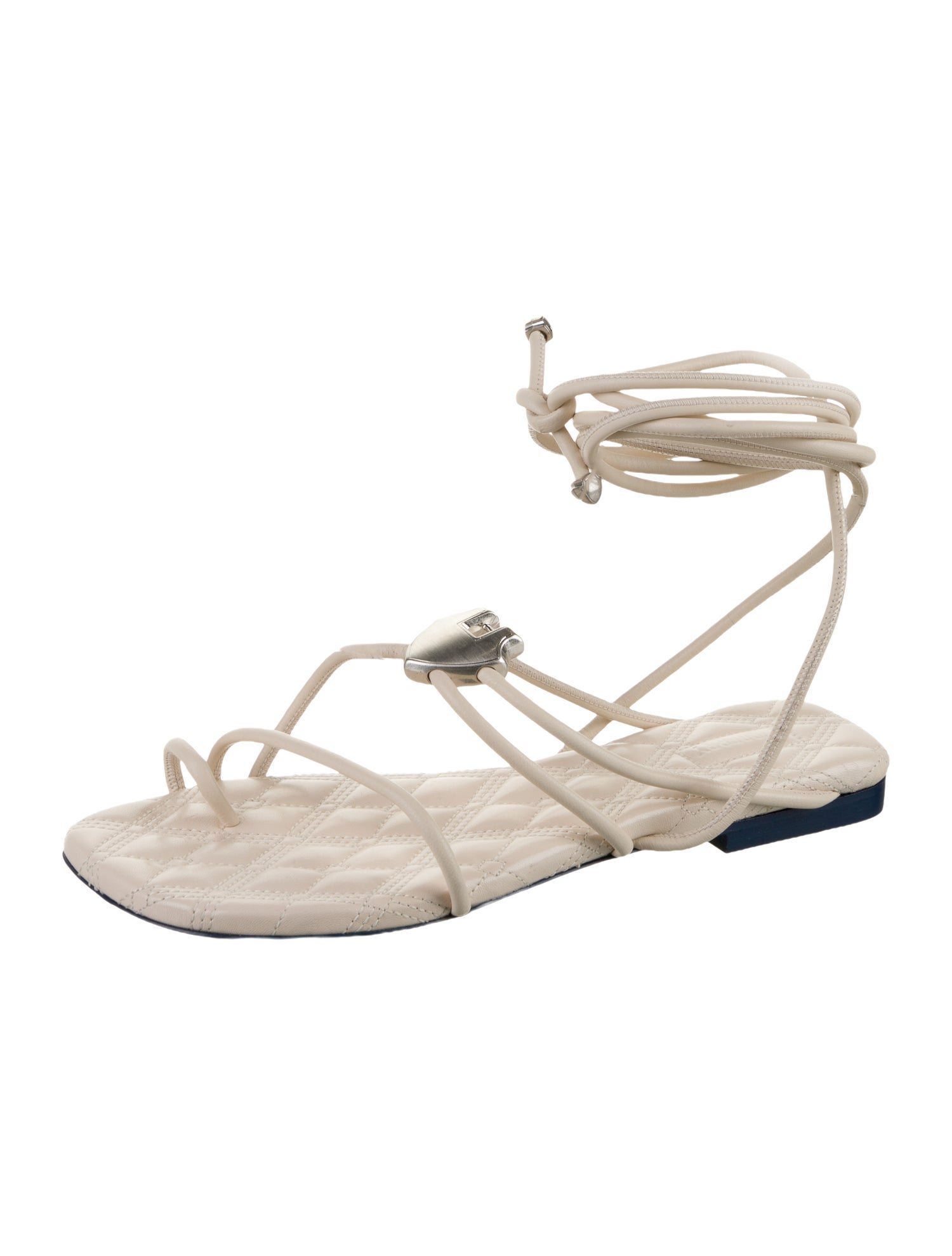 Burberry Leather Gladiator Sandals