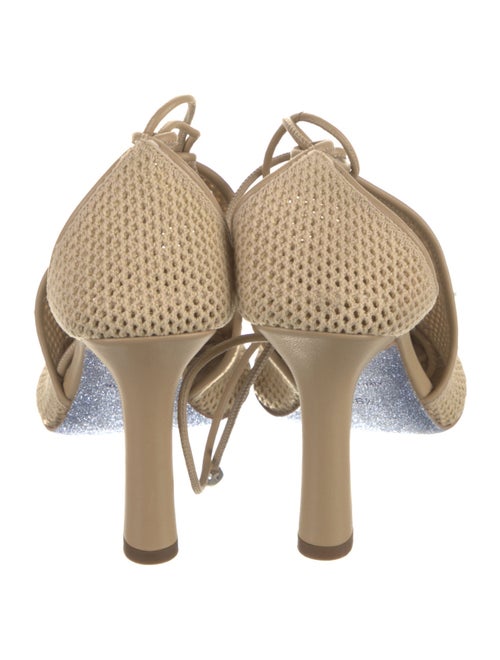 Burberry Leather Animal Print D'Orsay Pumps