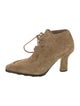 Burberry Suede Lace-Up Boots
