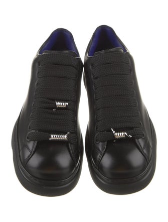 Burberry Leather Printed Sneakers