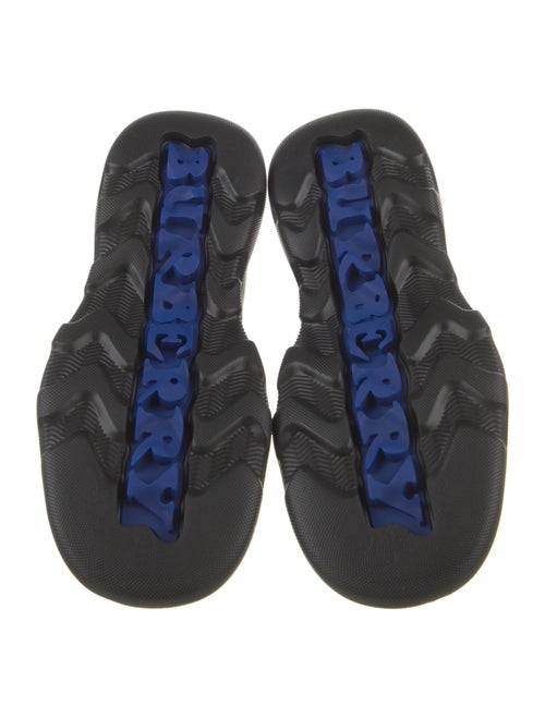 Burberry Leather Printed Sneakers