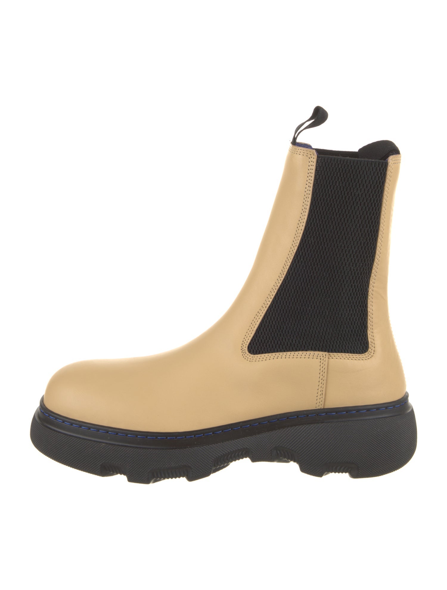 Burberry Leather Chelsea Boots