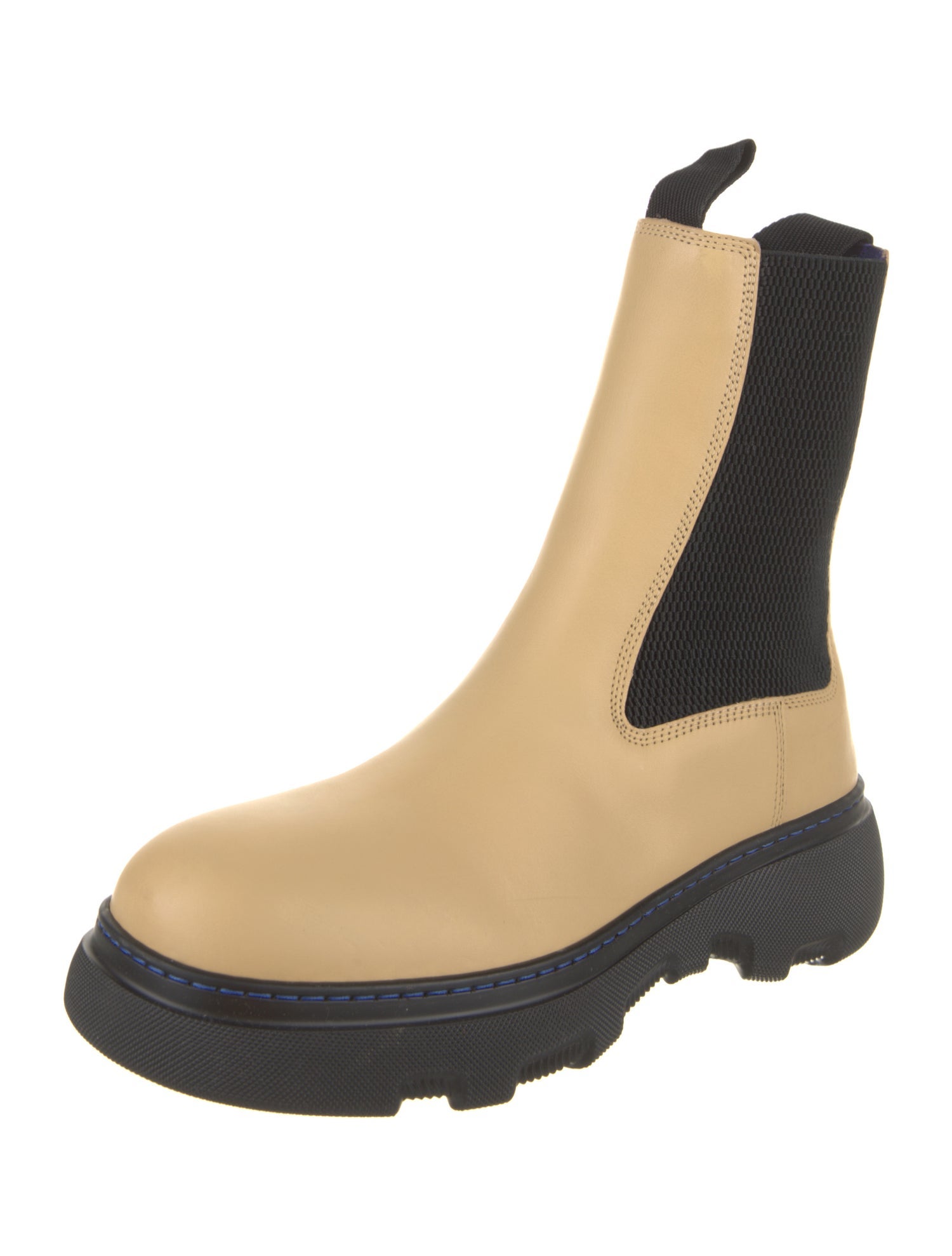 Burberry Leather Chelsea Boots