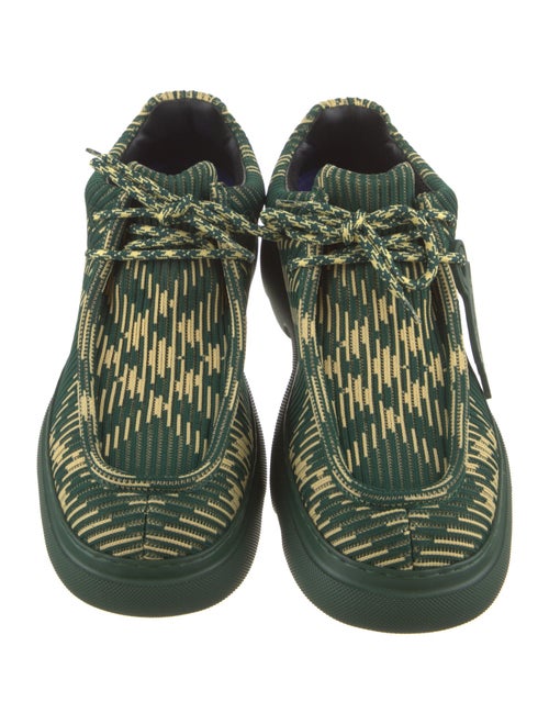 Burberry Rubber Plaid Print Rain Boots