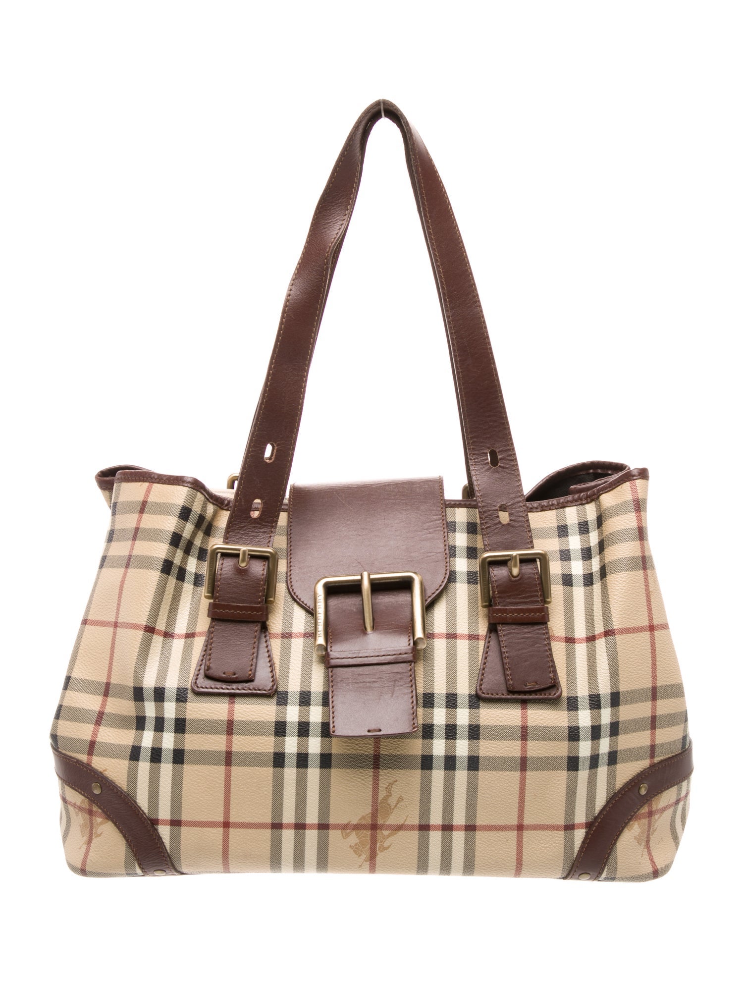 Burberry London Haymarket Check Shoulder Bag