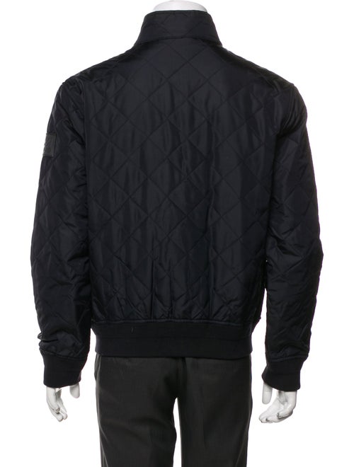 Burberry Nova Check Pattern Puffer Coat