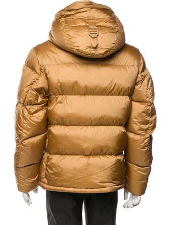 Burberry Nova Check Pattern Puffer Coat