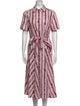 Burberry Striped Long Dress