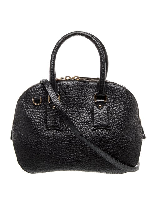 Burberry Leather Top Handle Bag