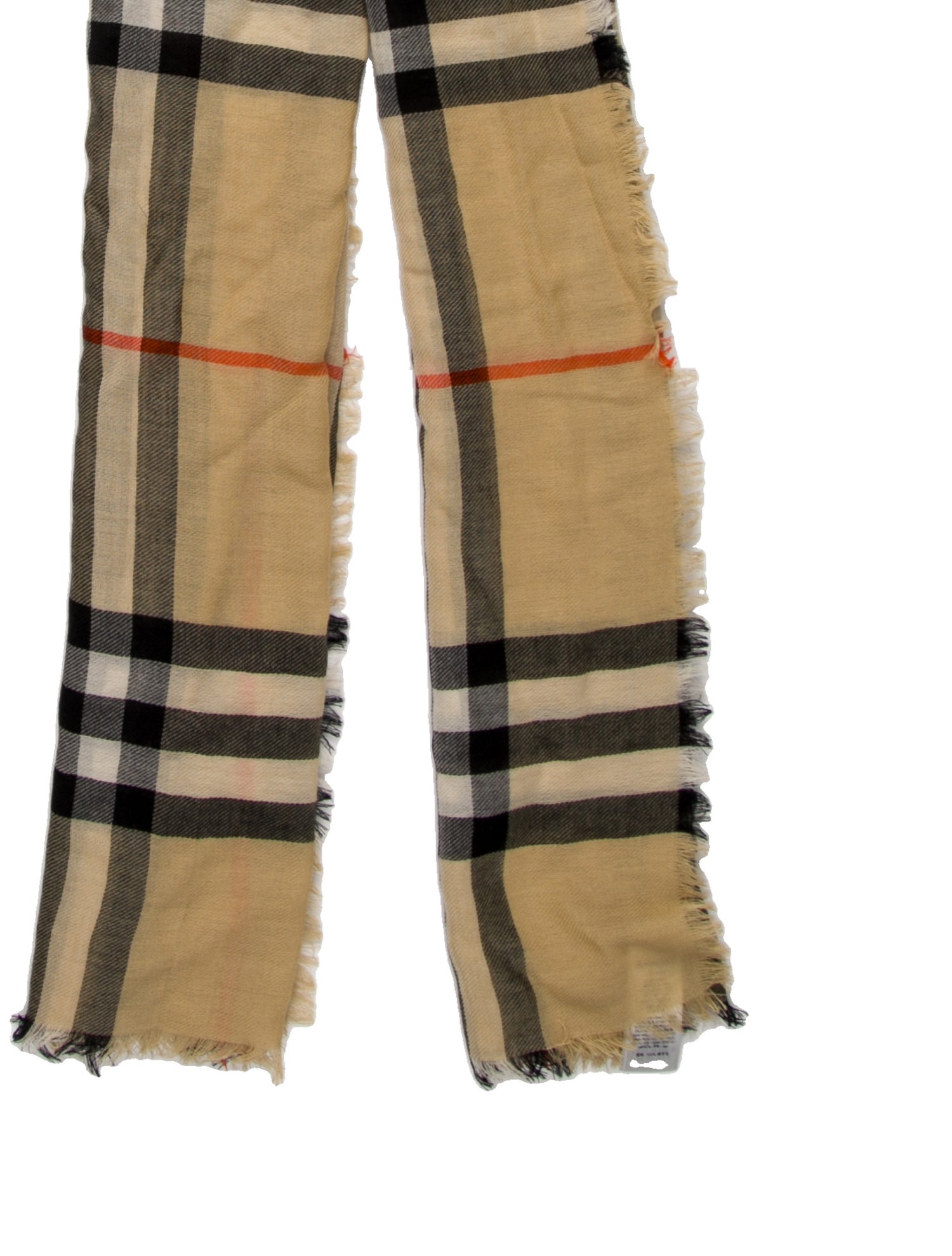 Burberry Wool House Check Pattern Scarf
