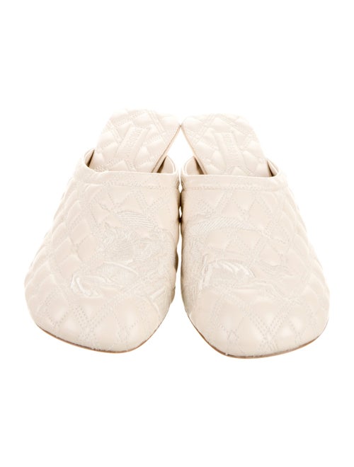 Burberry Leather Mules