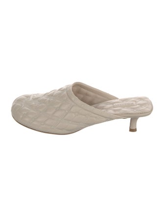 Burberry Leather Mules