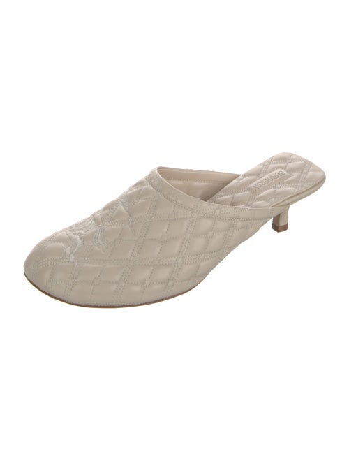 Burberry Leather Mules