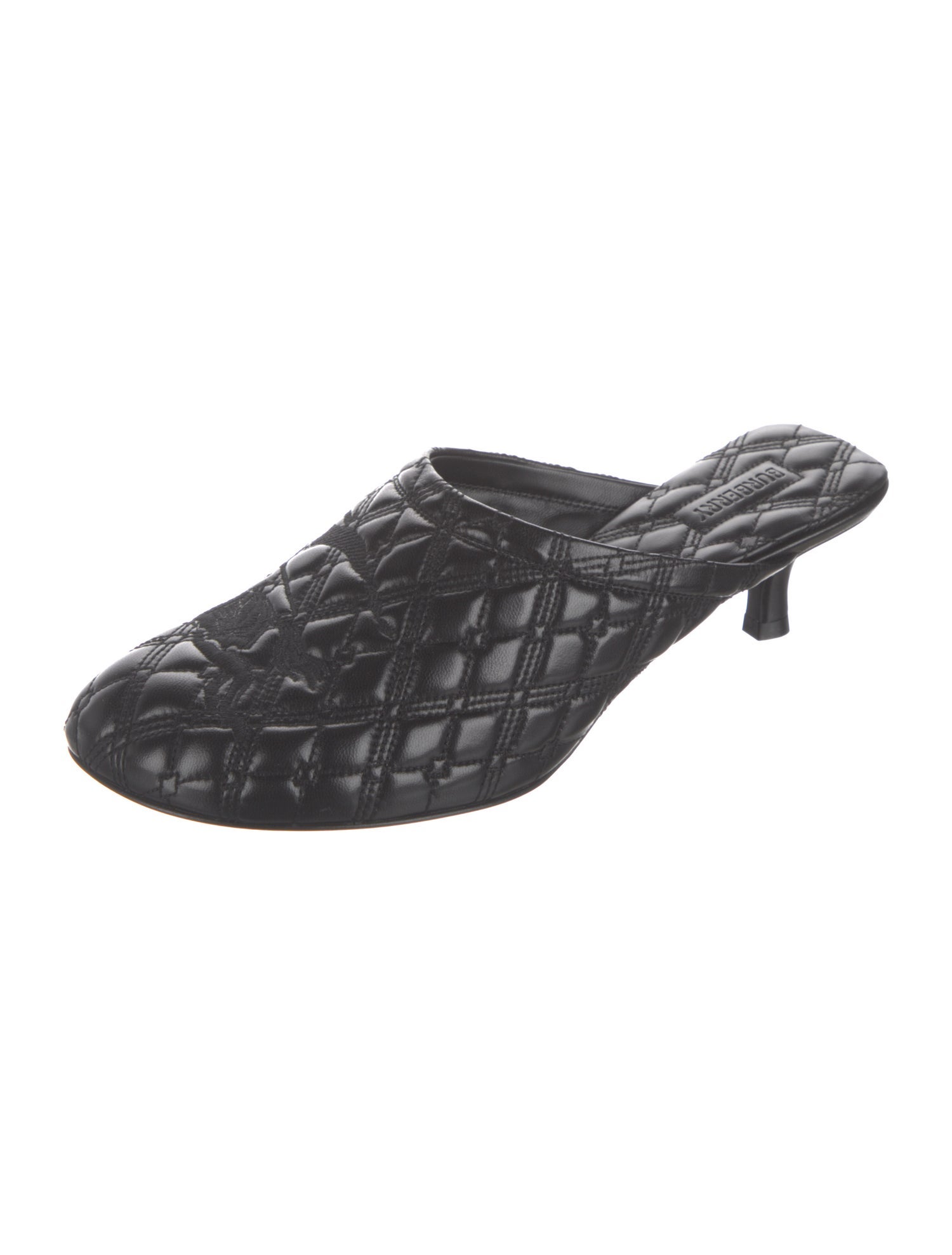 Burberry Leather Mules