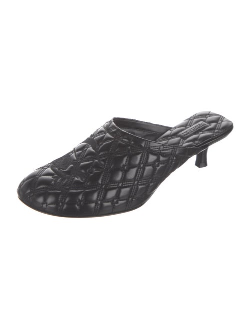 Burberry Leather Mules