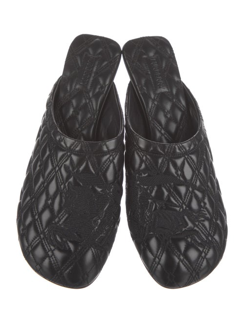 Burberry Leather Mules