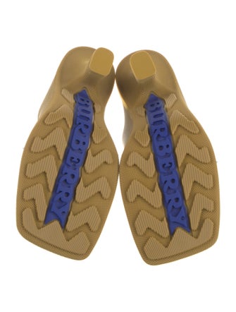 Burberry Rubber Mules