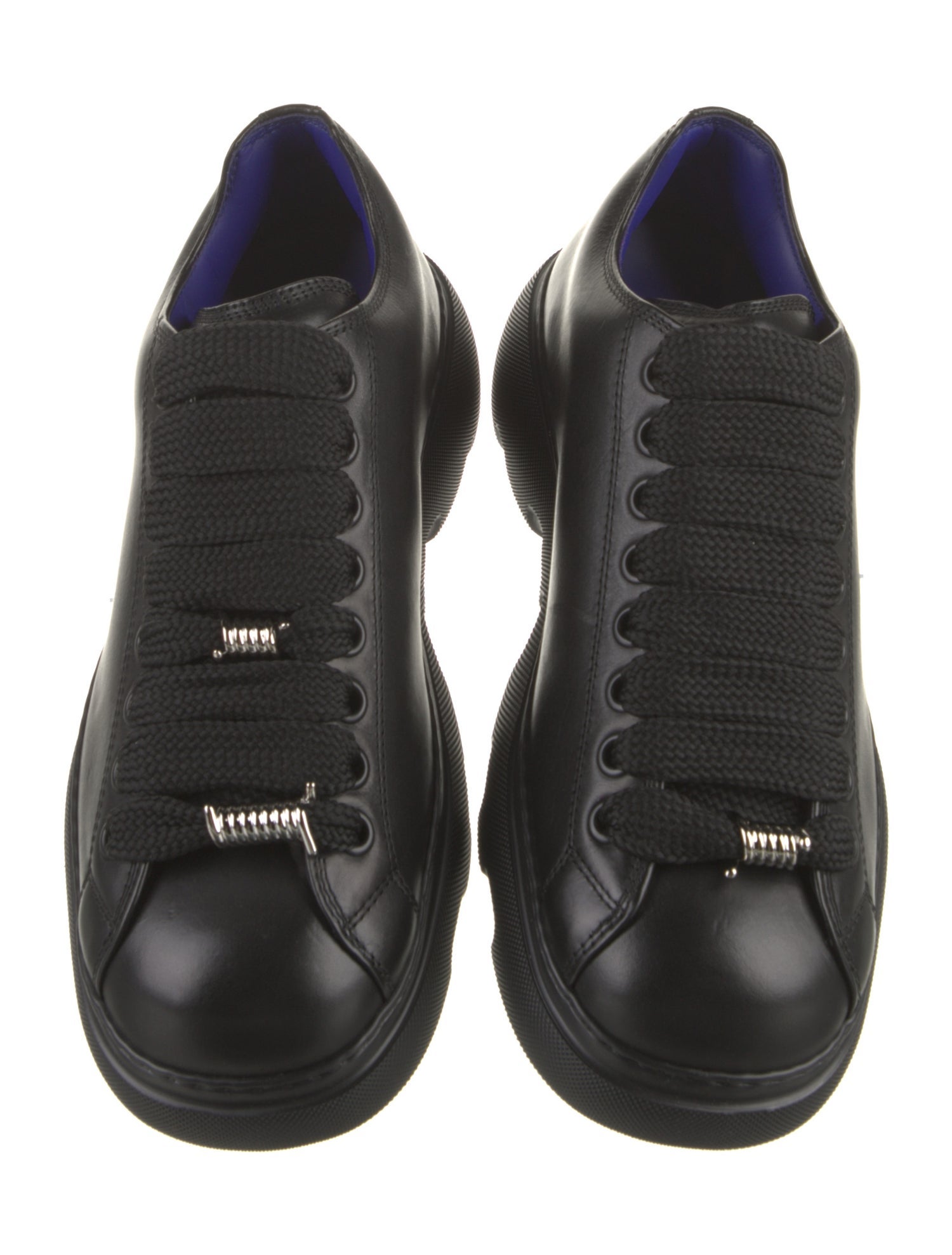 Burberry Leather Printed Sneakers