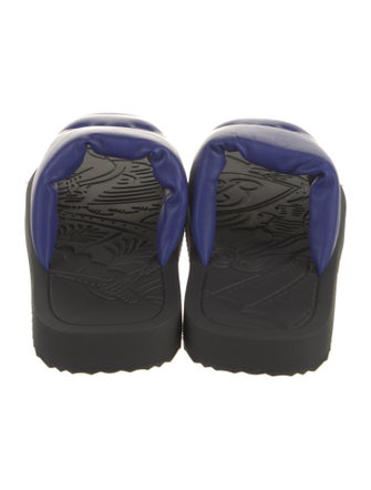 Burberry Leather Slides