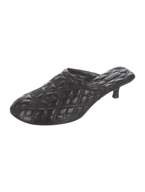 Burberry Leather Mules