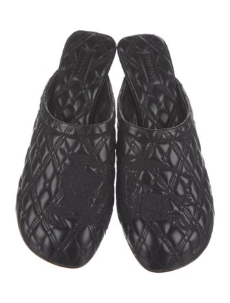 Burberry Leather Mules