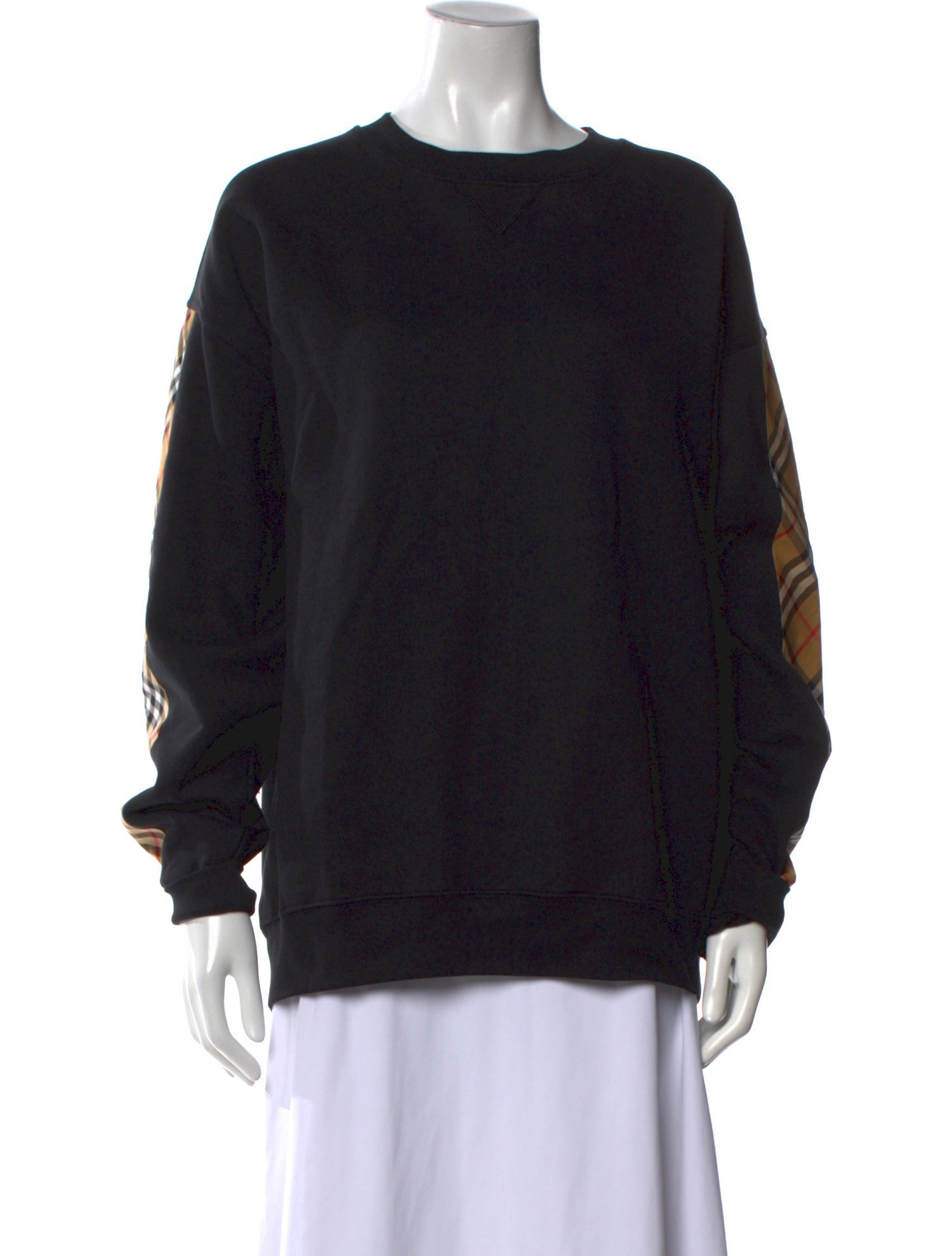 Burberry Crew Neck Long Sleeve Sweatshirt