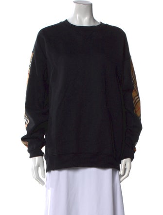 Burberry Crew Neck Long Sleeve Sweatshirt