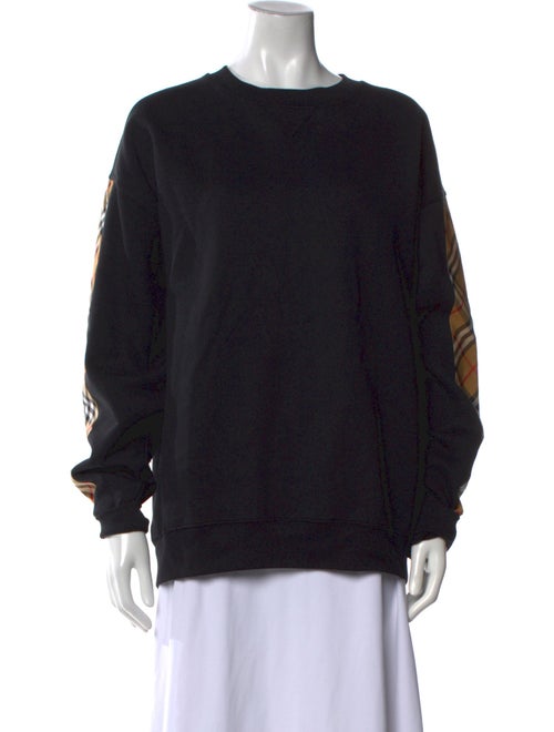 Burberry Crew Neck Long Sleeve Sweatshirt