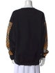 Burberry Crew Neck Long Sleeve Sweatshirt