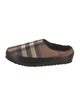 Burberry Nylon Printed Slippers