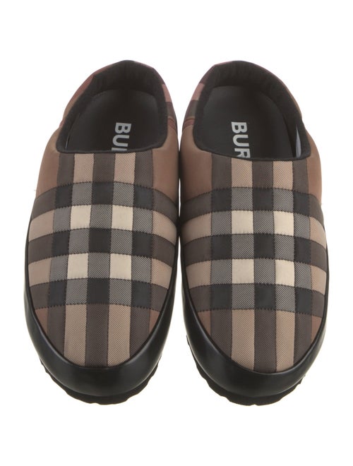 Burberry Nylon Printed Slippers