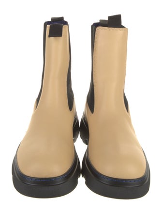 Burberry Leather Chelsea Boots