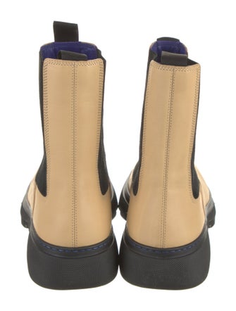 Burberry Leather Chelsea Boots