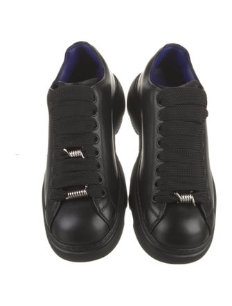 Burberry Leather Printed Sneakers