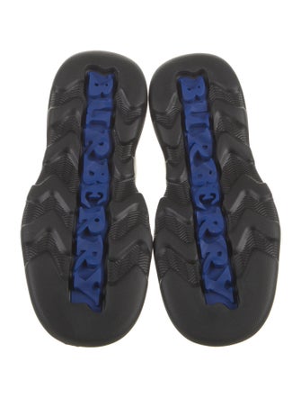 Burberry Leather Printed Sneakers