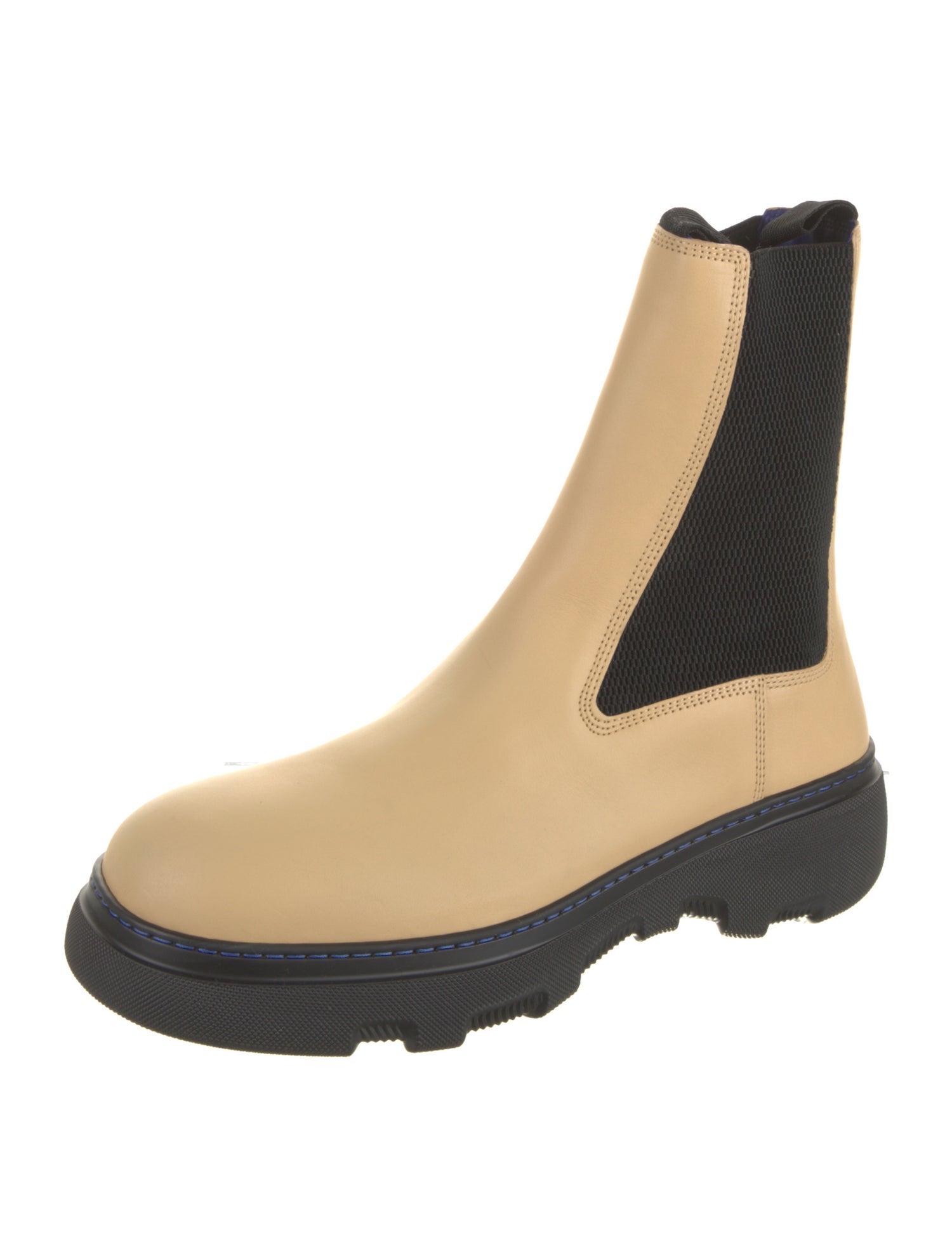 Burberry Leather Chelsea Boots