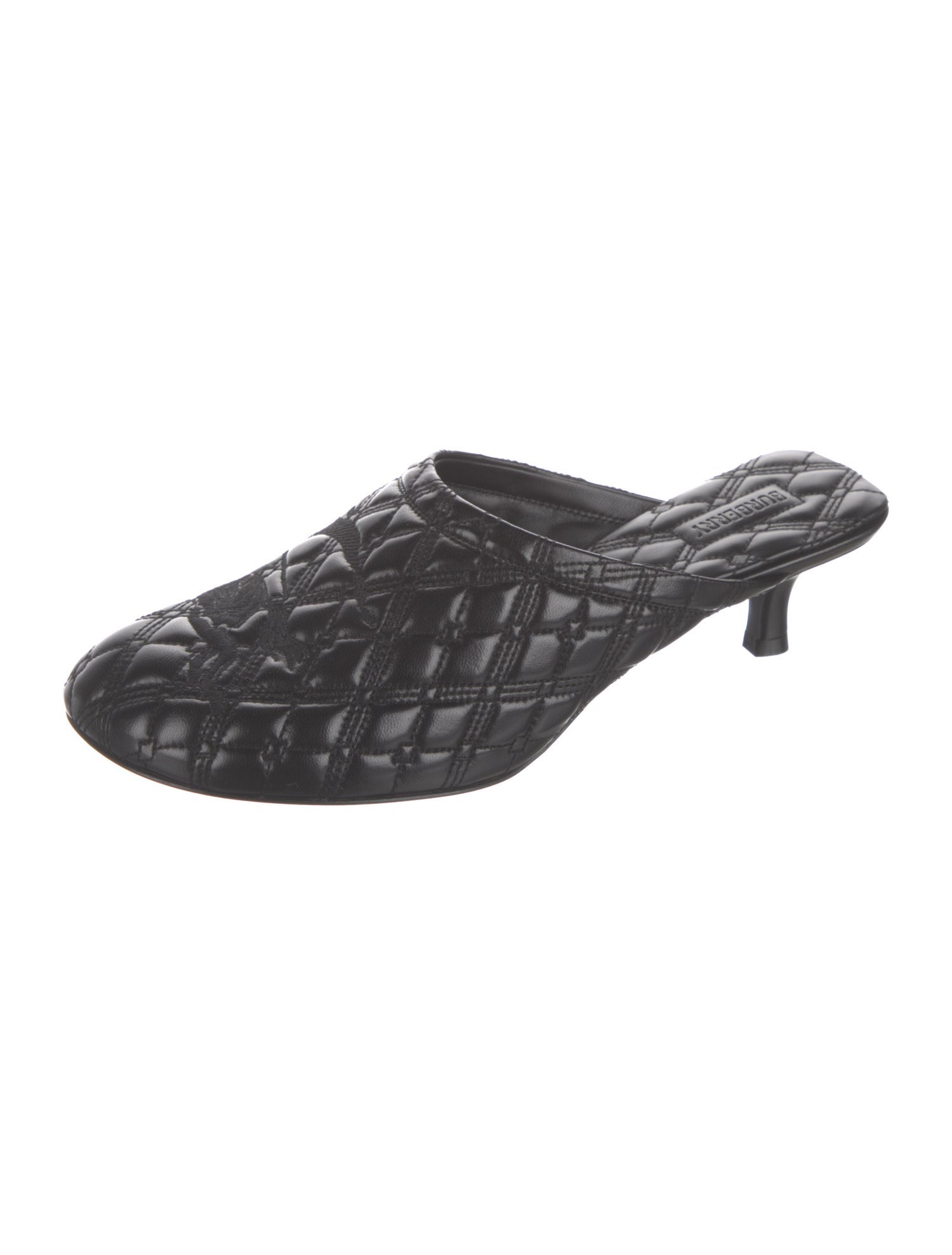 Burberry Leather Mules