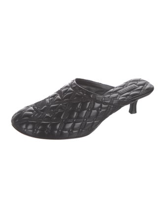 Burberry Leather Mules