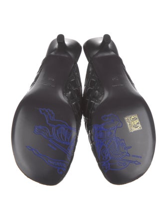 Burberry Leather Mules