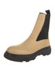 Burberry Leather Mesh Accents Chelsea Boots