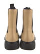 Burberry Leather Mesh Accents Chelsea Boots