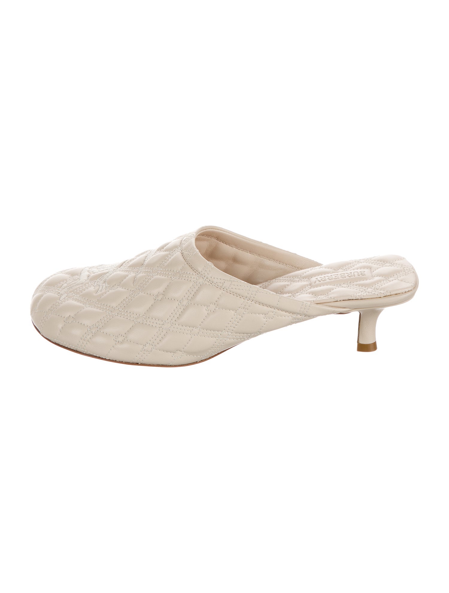 Burberry Leather Mules