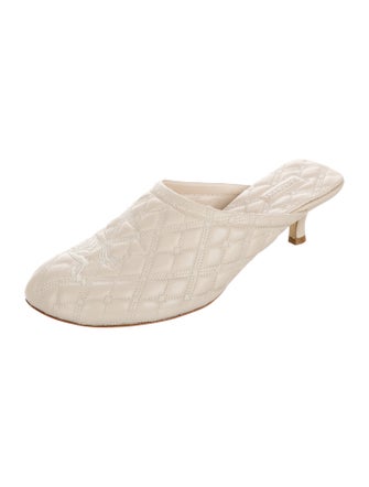 Burberry Leather Mules