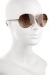 Burberry Aviator Gradient Sunglasses