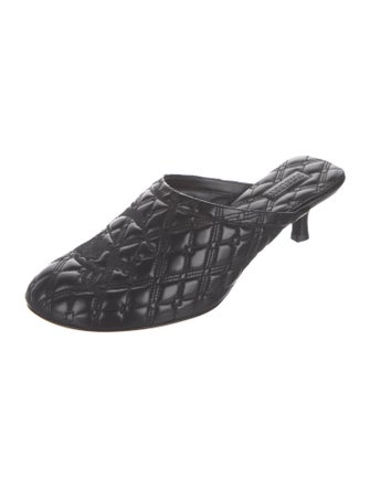 Burberry Leather Mules