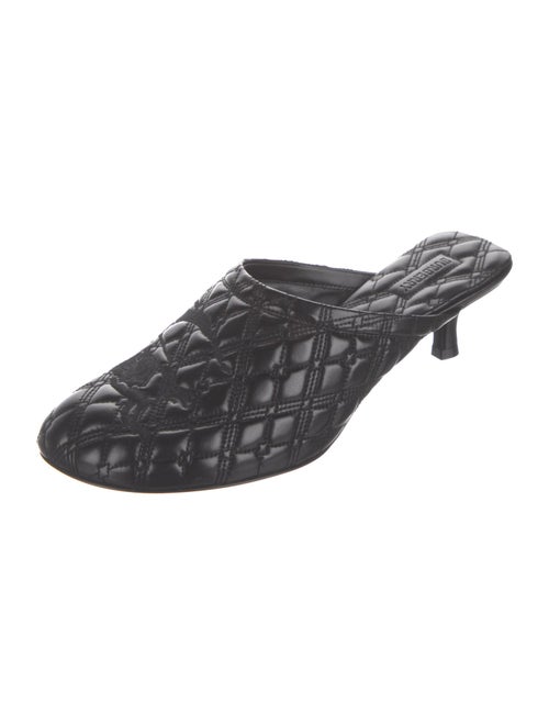 Burberry Leather Mules