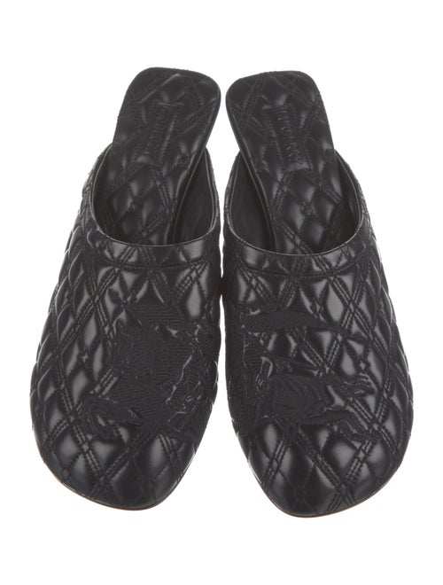Burberry Leather Mules